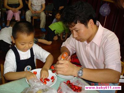 上海大风车幼儿园中班 亲子活动剪影