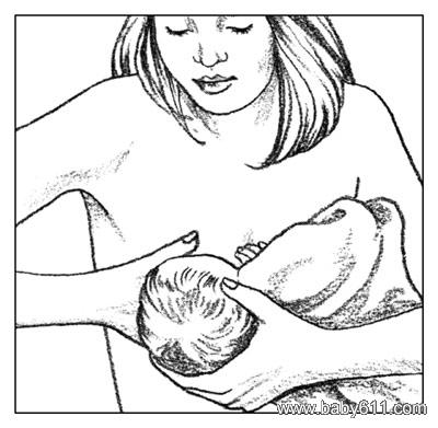 母乳喂养,母乳喂养姿势