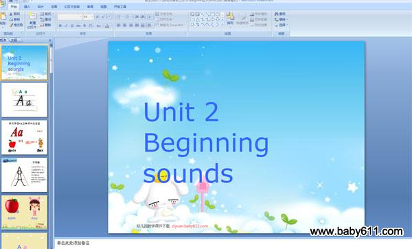 ٶӢԤϲPPTμU2Beginning_sounds