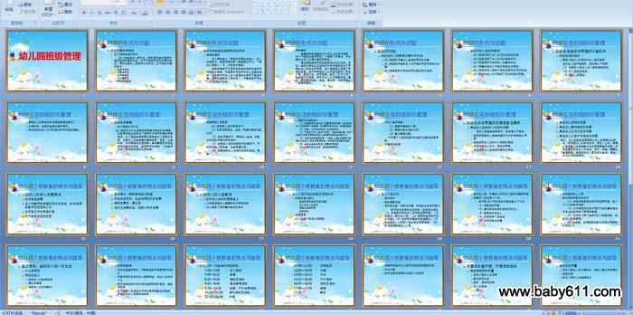 幼儿培训课件:幼儿园班级管理 PPT课件