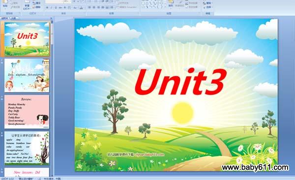 �����ٶ�Ӣ�Unit3��PPT�μ�