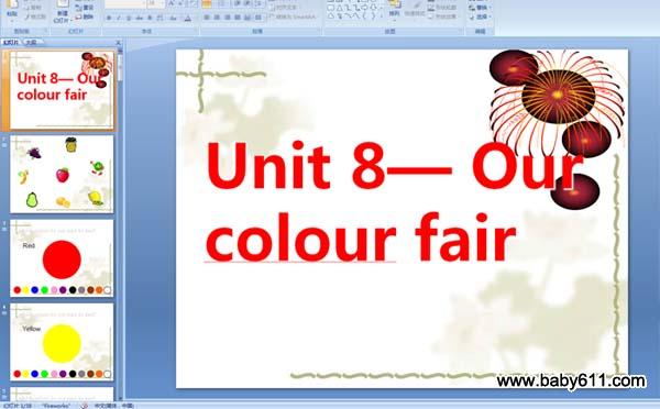 Unit_8  Our  colour  fair