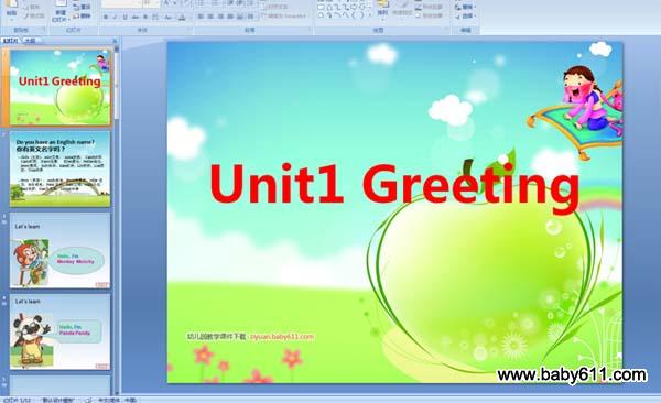 Unit1 Greeting