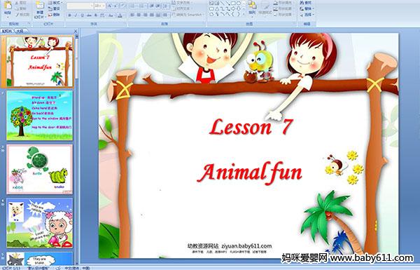Lesson7 Animalfun