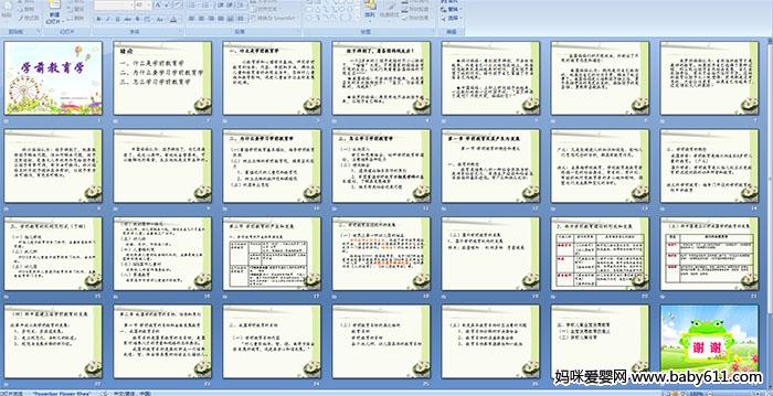 (学前教育学) PPT课件