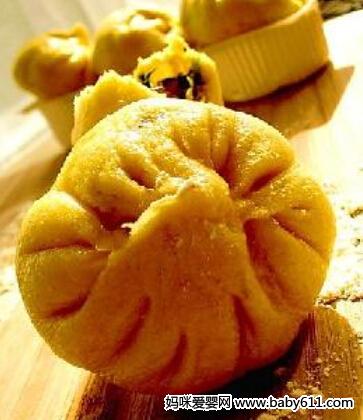 黄金蔬菜包--南瓜包子