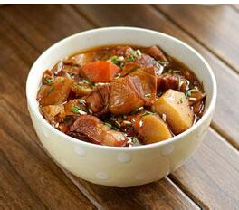 百叶土豆炖五花肉