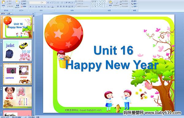 Unit 16  Happy New Year