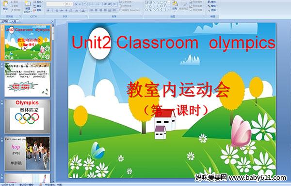 Unit2 Classroom  olympics