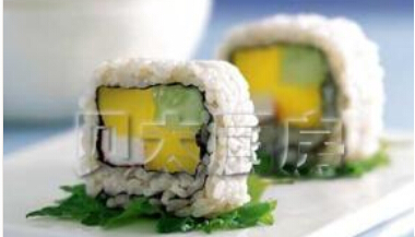 儿童食谱营养花样饭：清凉寿司卷