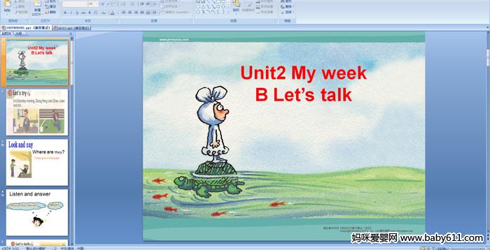 Unit2 My weekB Lets talk