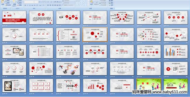 2019���깤���ƻ��߹����ܽ�PPT