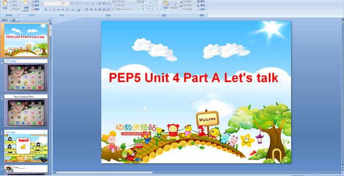 PEP5 Unit 4 Part A Let