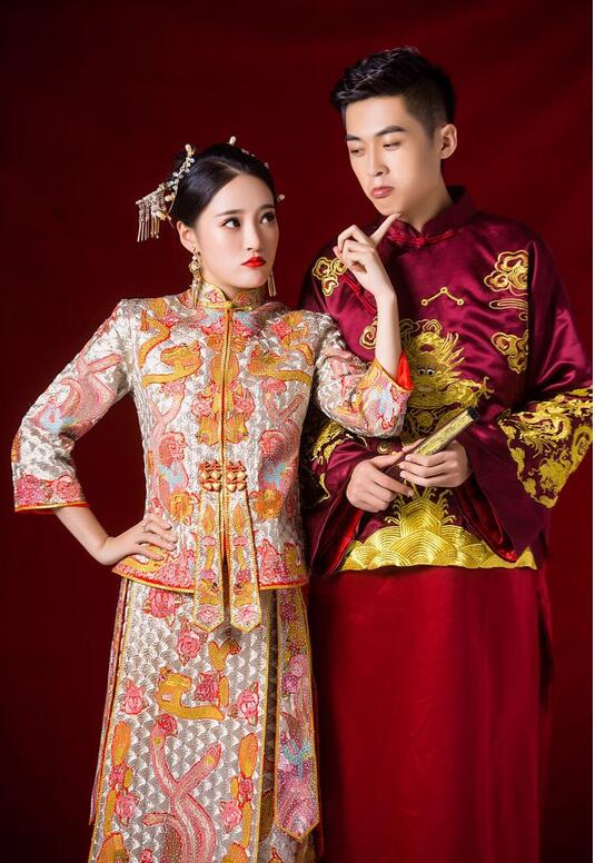 中式秀禾婚纱照